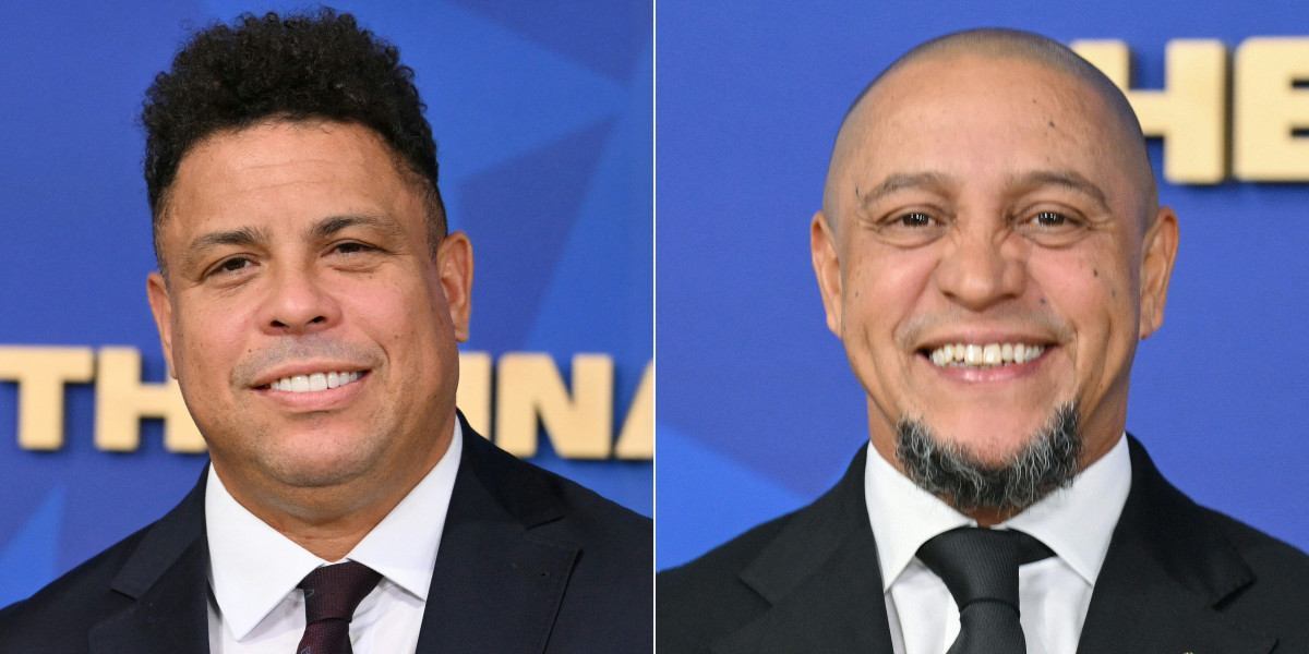 Roberto Carlos e Ronaldo se unem para comprar a SAF da Inter de Limeira./Foto: ANGELA WEISS / AFP