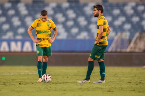 Marlon e Pep&ecirc;, jogadores do Cuiab&aacute;