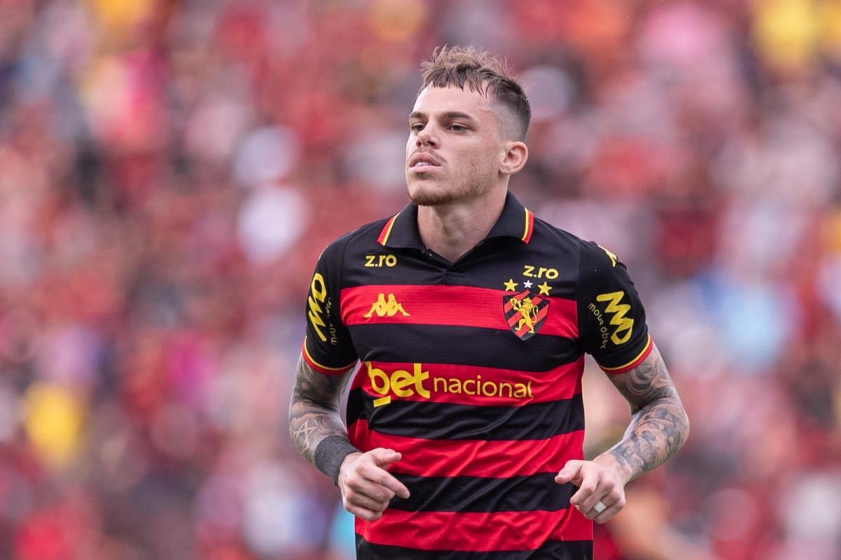 Chrystian Barletta em ação pelo Sport/Rafael Vieira/DP Foto