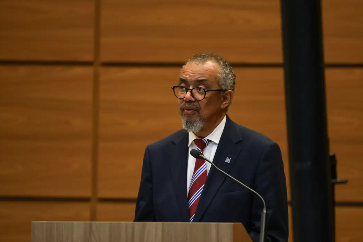 Tedros Adhanom Ghebreyesus, diretor-geral da Organização Mundial da Saúde (OMS)/Tomaz Aquino/Agência Brasil