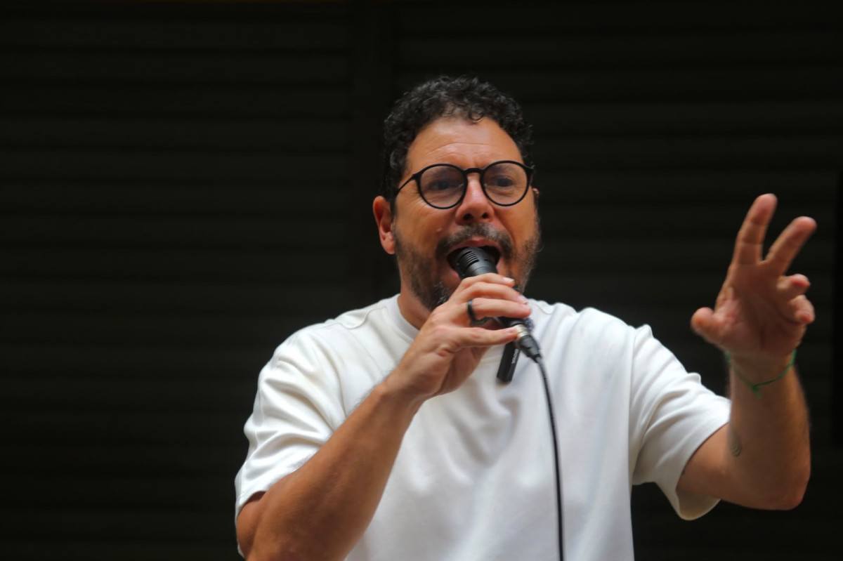 Pré-candidato também fez críticas às gestões do PSB no Recife e relembrou declarações do ex-prefeito João Campos sobre o projeto/Foto: Roberta Cardoso