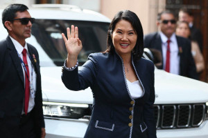 A presidente eleita do Peru, Keiko Fujimori