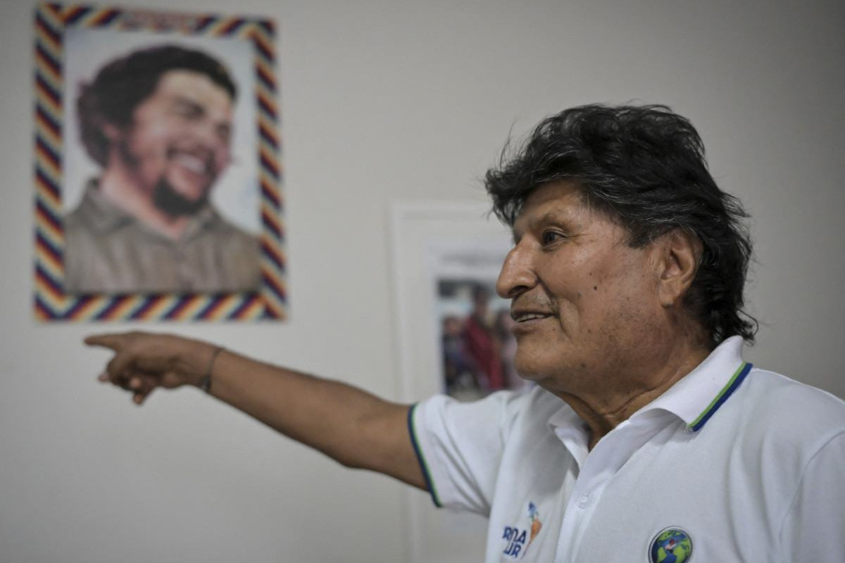 ex-presidente da Bol&iacute;via Evo Morales/Martin Bernetti/AFP