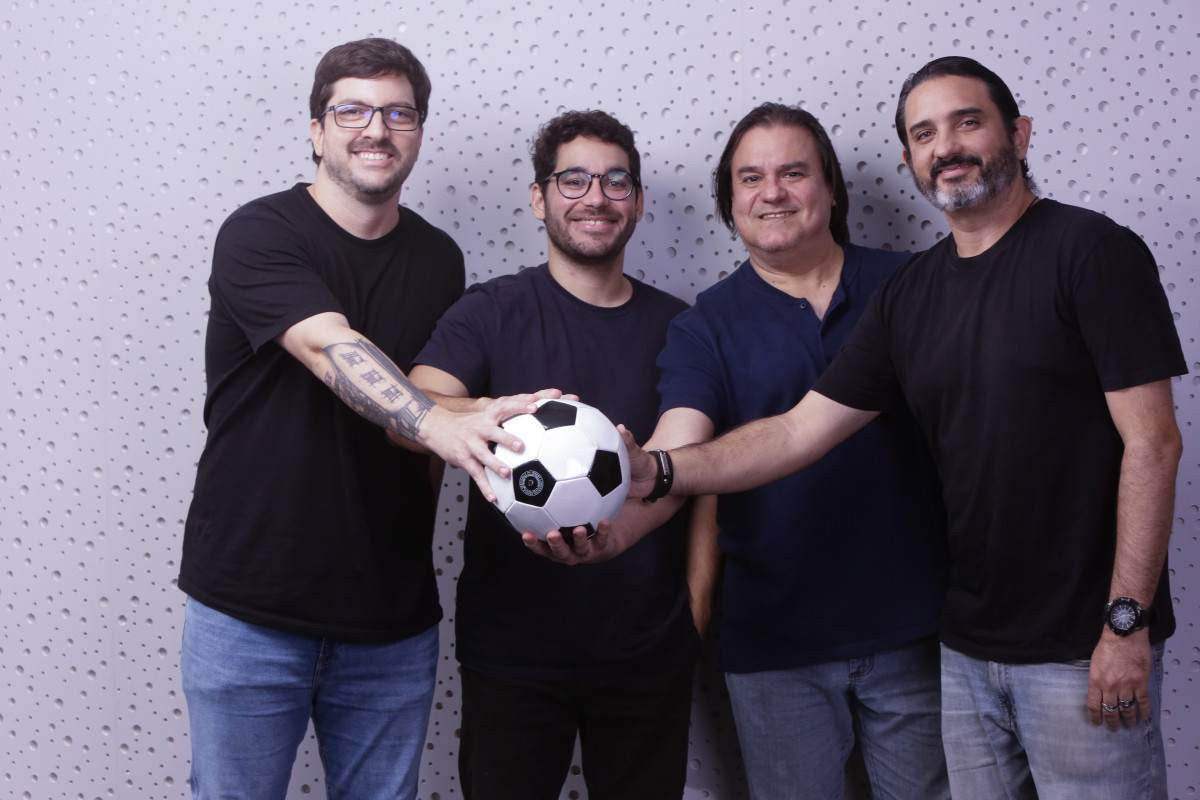 Gustavo Lucchesi, Igor Fonseca, Carlos Lopes e Marcos Leandro vão levar ao ar um conteúdo dinâmico sobre o futebol pernambucano/Maurício Ferry/DP Foto 