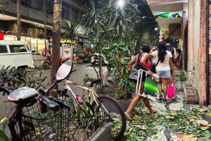 Ventos fortes causaram estragos no Rio de Janeiro