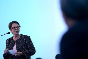 A senadora Tereza Cristina afirmou que vice-presid&ecirc;ncia foi t&oacute;pico da conversa