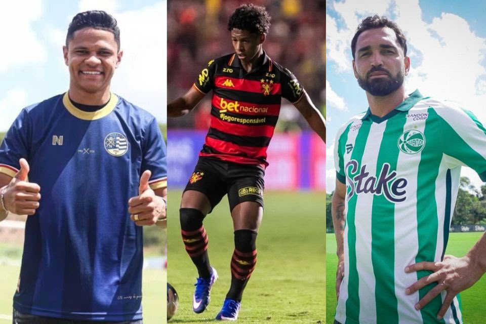 Tiago Caldas, Rafael Vieira e Fernando Alves 