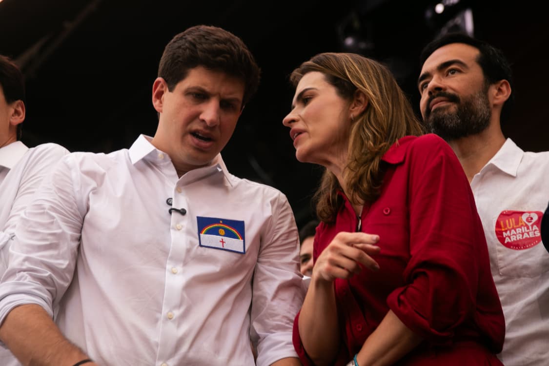 Imagens da convenção da Frente Popular de Pernambuco (Foto: Weslly Gomes/DP Foto)