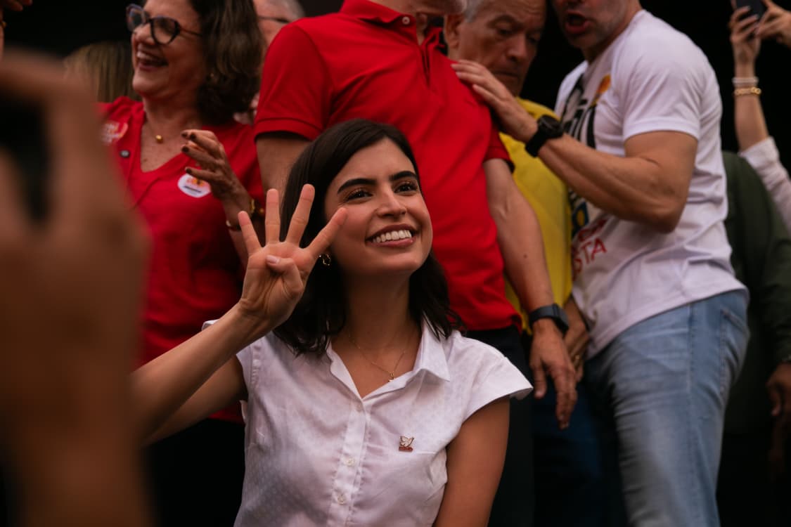 Imagens da convenção da Frente Popular de Pernambuco (Foto: Weslly Gomes/DP Foto)