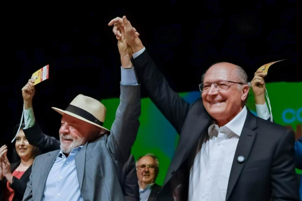 O presidente da República, Luiz Inácio Lula da Silva, e seu vice, Geraldo Alckmin/Ricardo Stuckert