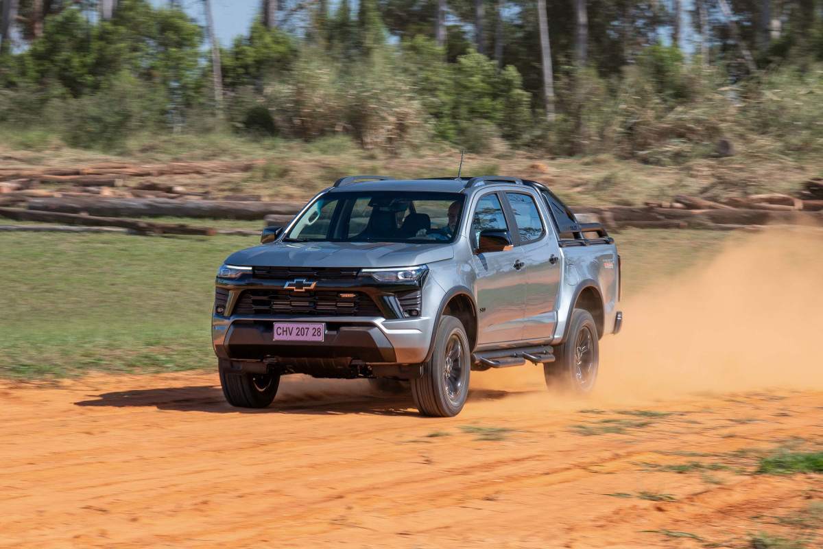 Picape média S10 Trail Boss teve conjunto de suspensão modificado pela Ironman/Foto: Chevrolet/Divulgação