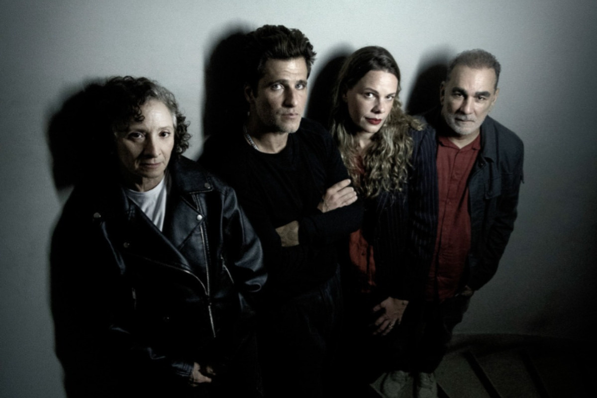 Marcélia Cartaxo ao lado de Bruno Gagliasso, Joana Henning e Sérgio Machado (Foto: Leo Aversa)
