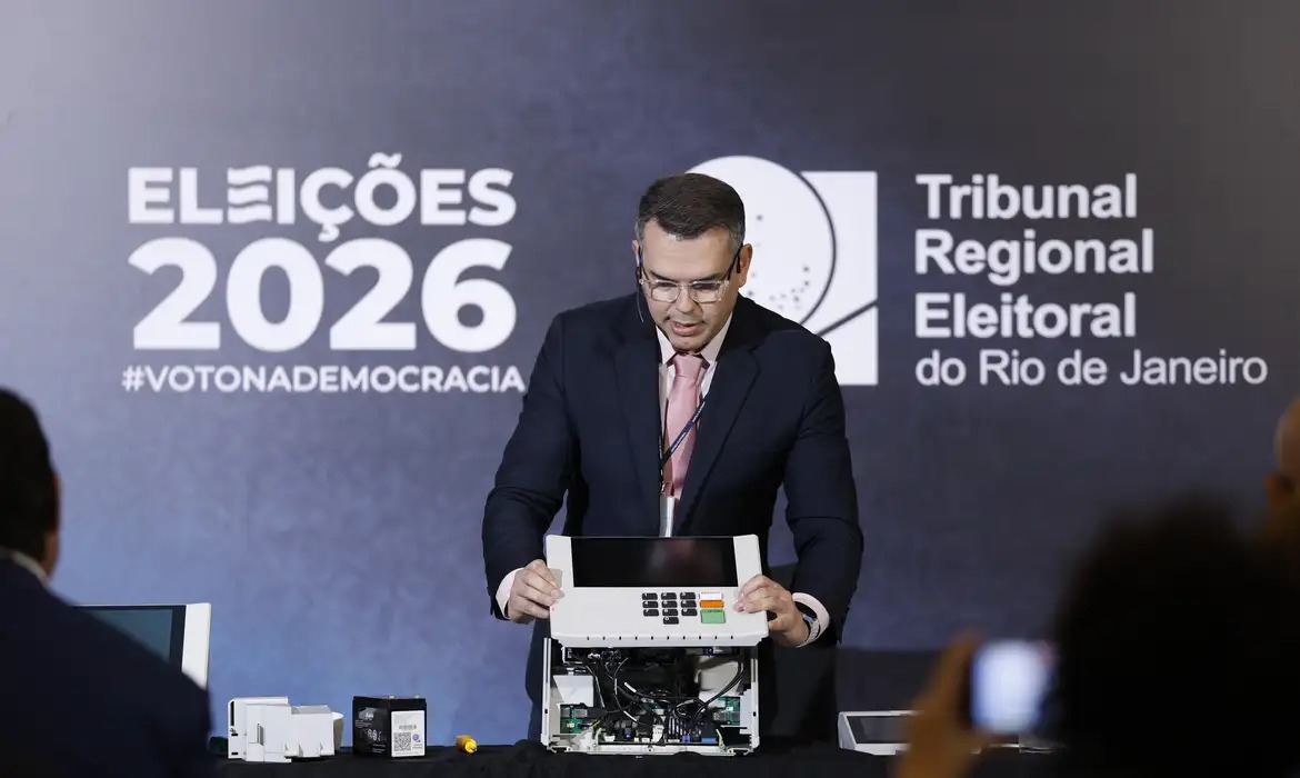 Equipamento foi apresentado para entidades fiscalizadoras do processo eleitoral/Fernando Frazão/Agência Brasil