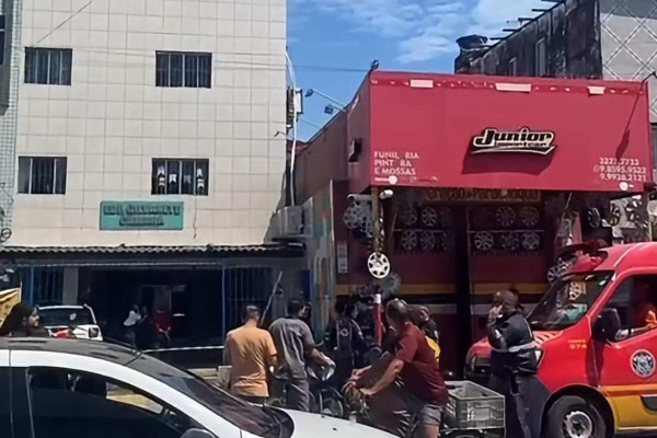 Corpo de Bombeiros e Samu atuaram na ocorrência, mas trabalhador não resistiu (Foto: Reprodução/Instagram)