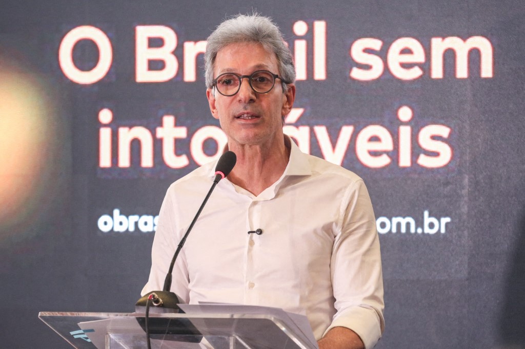  Segundo Zema, o Estado deve concentrar esforços nas áreas de segurança pública, saúde e educação, em vez de exercer atividade empresarial/MARINA UEZIMA / BRAZIL PHOTO PRESS / BRAZIL PHOTO PRESS VIA AFP