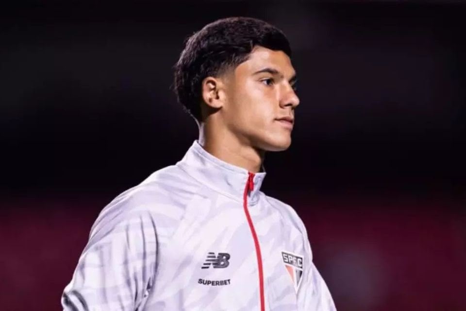 Nicolas, lateral do São Paulo/Reprodução / Redes Sociais