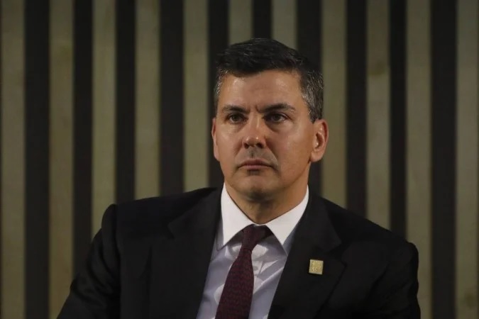 Presidente do Paraguai, Santiago Peña /Fernando Frazão/Agência Brasil