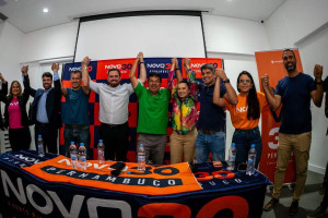 Novo confirma apoio a Mendon&ccedil;a Filho e fala em uni&atilde;o da direita em Pernambuco