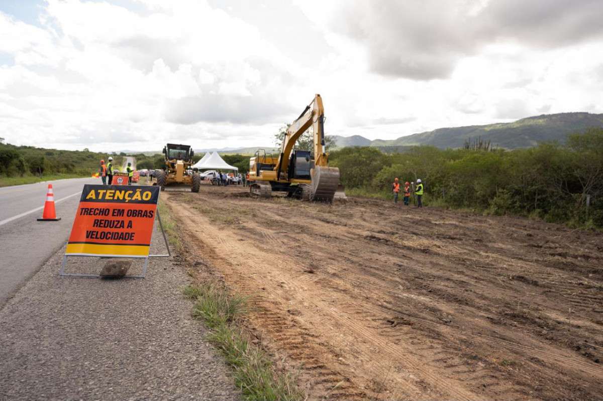 Pernambuco inicia obras da duplicação da BR-232 entre São Caetano e Belo Jardim/Foto: Isaias Silva/Secom
