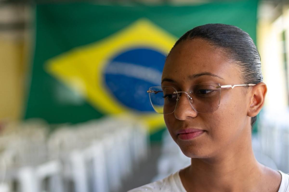 Vivyanni da Silva, alistada neste ano (Foto: Rafael Vieira/DP Foto)