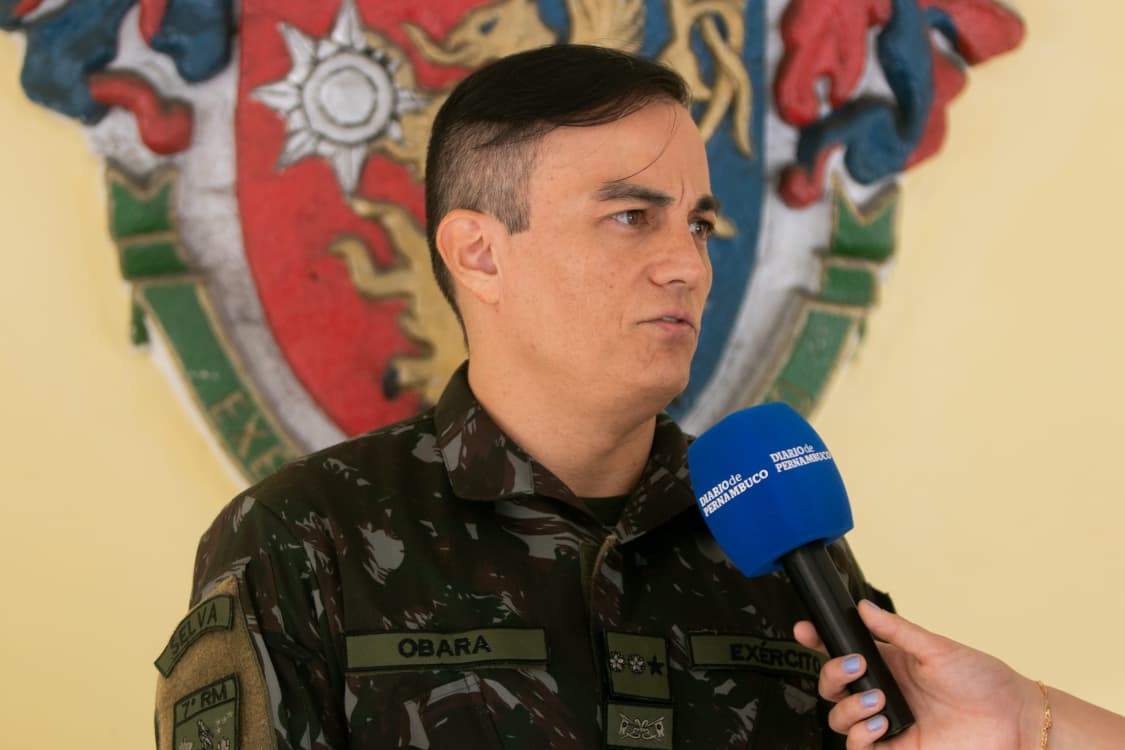Chefe da Comissão de Seleção Permanente das Forças Armadas (CSPFA), Tenente-Coronel Obara (Foto: Weslly Gomes/DP Foto)