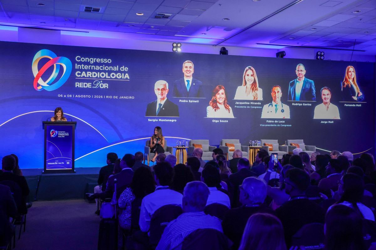 Estudo, apresentado no Congresso Internacional de Cardiologia da Rede D'OR, destaca que os primeiros meses de vida concentram o maior risco às doenças/Crédito: Rede D'Or/Divulgação