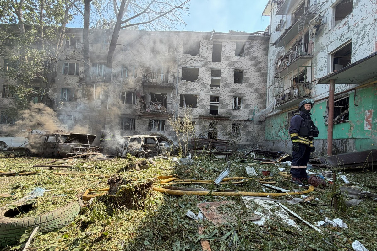  Guerra da Rússia e da Ucrânia. / Foto: DARYA NAZAROVA / AFP
