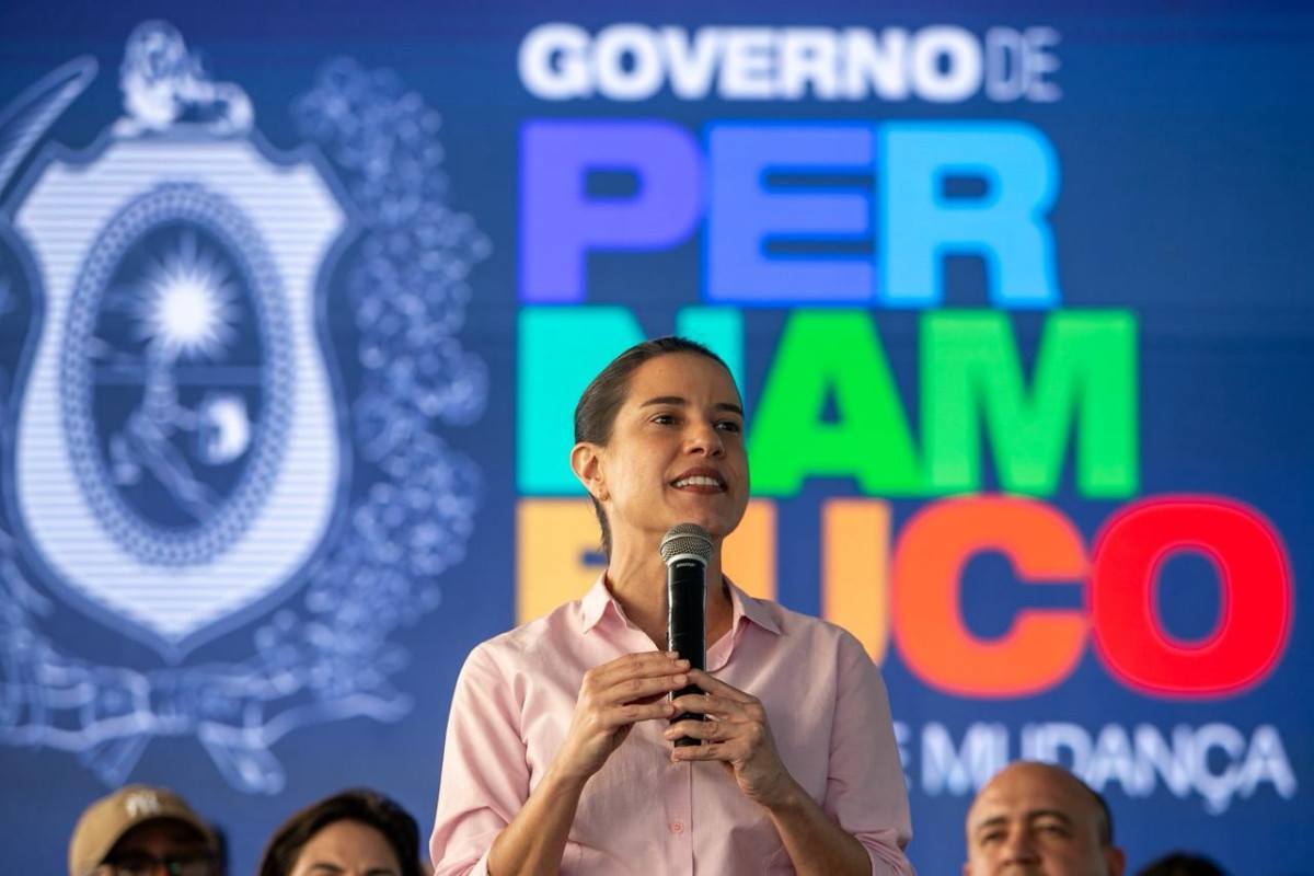 Em vídeo publicado nas redes sociais, Raquel Lyra enalteceu investimentos da gestão/Foto: Rafael Vieira/DP Foto