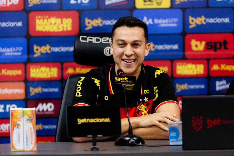 Juan Alano, meia do Sport/Paulo Paiva / Sport Club do Recife