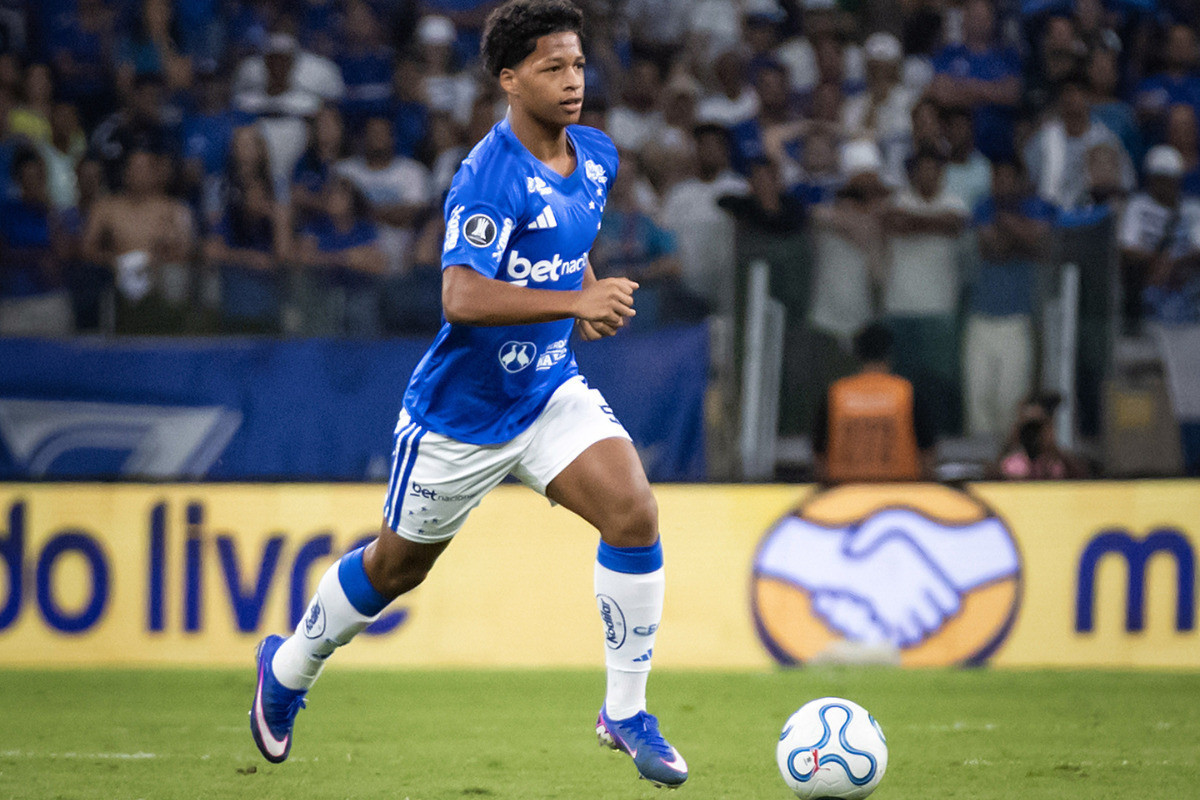 Zé Lucas faz estreia na Libertadores/ Gustavo Aleixo/Cruzeiro