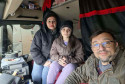 Fam&iacute;lia enfrenta frio de at&eacute; -7&deg;C - Cortesia