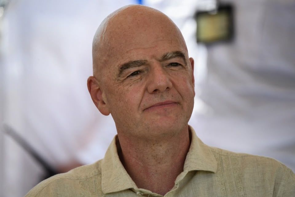 Gianni Infantino, presidente da Fifa/JAIME SALDARRIAGA / AFP