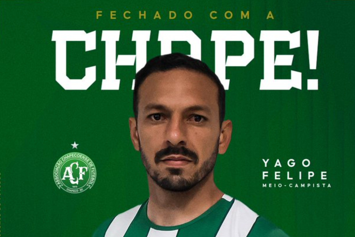 Yago Felipe deixa o Sport e vai defender a Chapecoense/Reprodução/ACF
