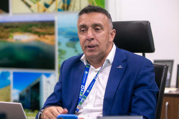 Presidente da Compesa, Douglas Nóbrega (Foto: Weslly Gomes/DP Foto)