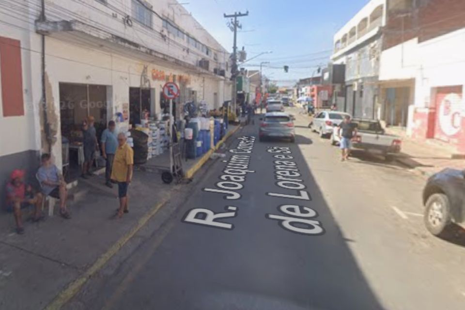 O crime ocorreu na Rua Joaquim Conrado de Lorena e Sá, em Serra Talhada/Street View/reprodução