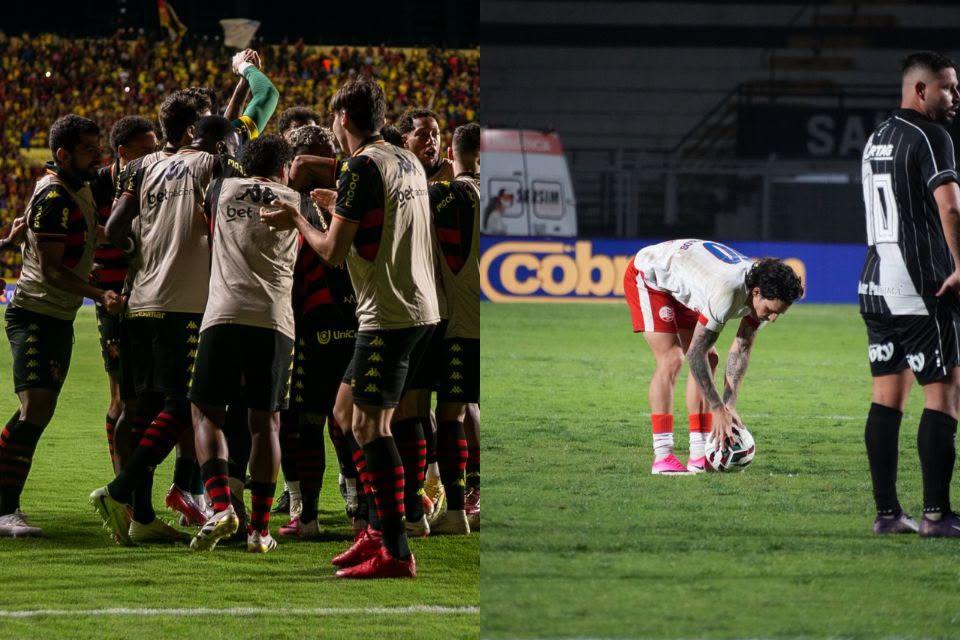 Jogadores de Sport e Náutico na Série B/Rafael Vieira/DP Foto e @apis.prod