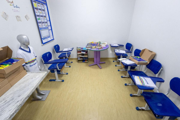 Pernambuco abre primeira classe hospitalar para estudantes do ensino médio no Hospital Oswaldo Cruz ( Josimar Oliveira/SEE)