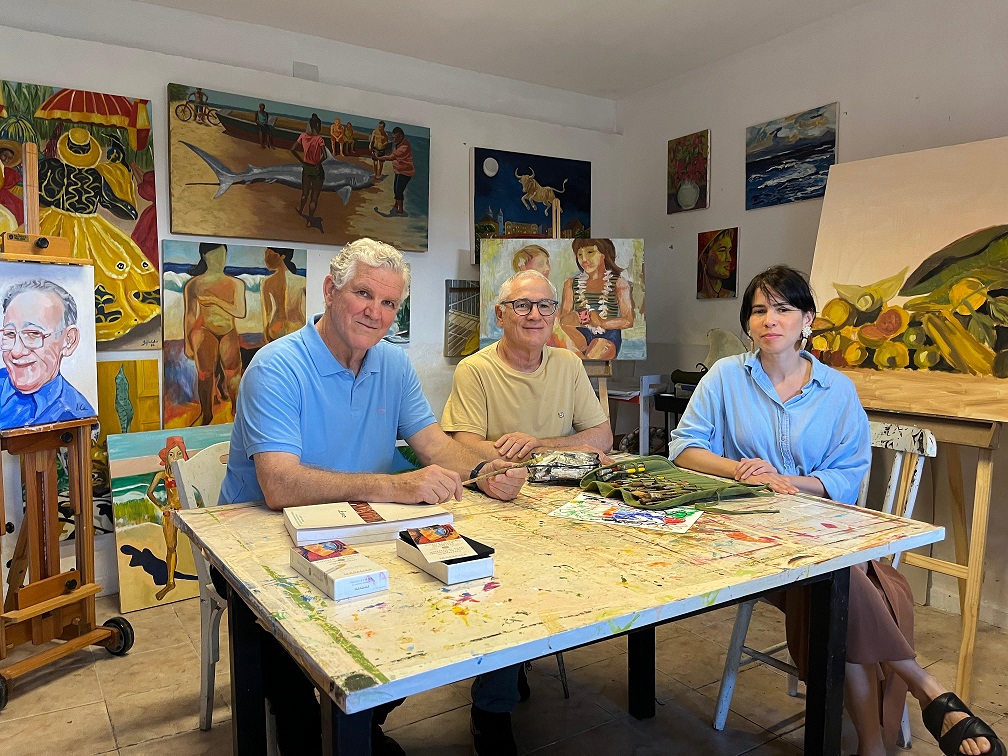 Roberto Ploeg, Renato Valle e Marília Matoso estão entre os artistas que vão ministrar as oficinas/Divulgação