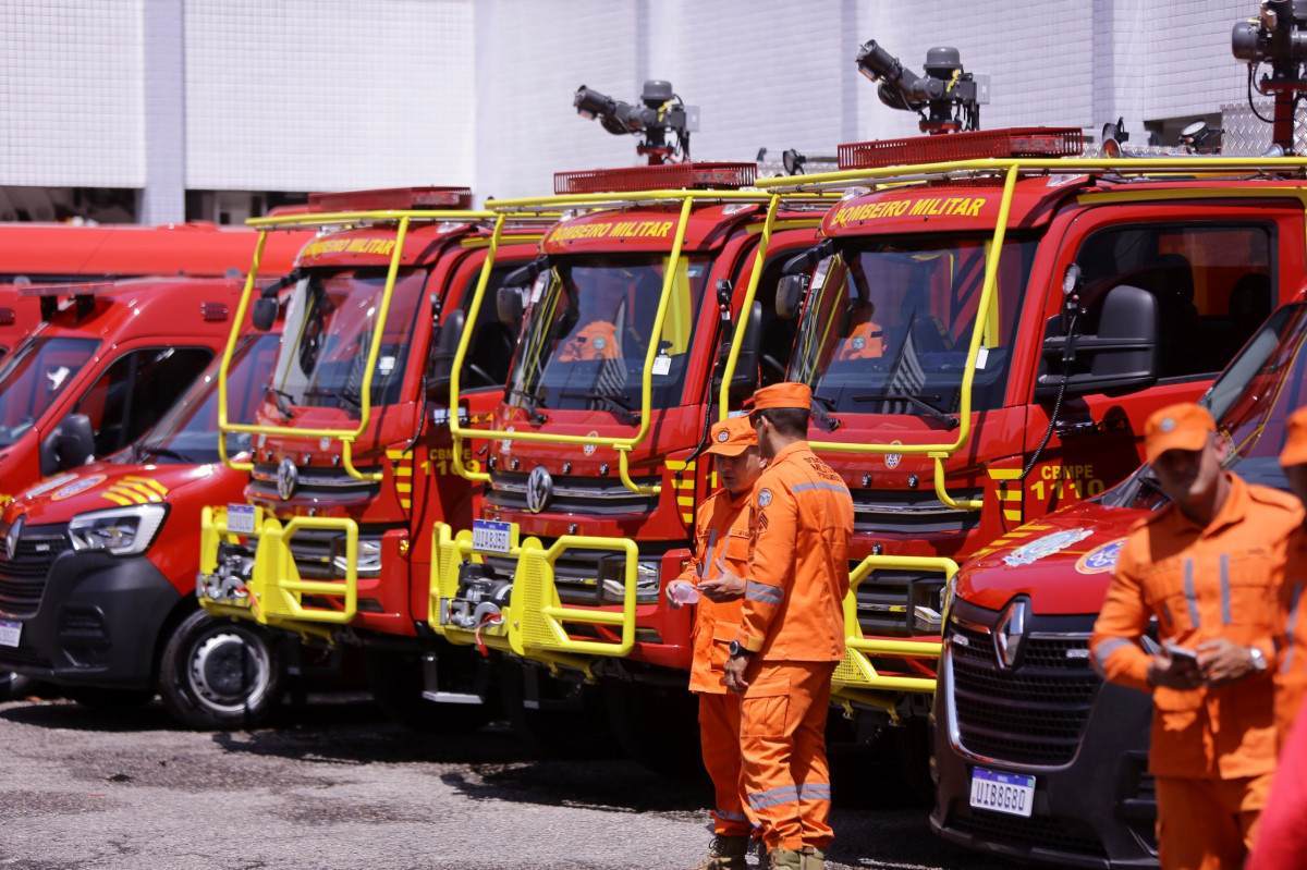 Pernambuco recebe pela primeira vez viaturas Auto Bomba Tanque Florestal para reforçar combate a incêndios ( Mauricio Ferry/DP Foto)