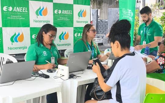 Neoenergia Pernambuco oferece desconto de até 90% para moradores do bairro de Rio Doce com contas de energia atrasadas/Foto: Divulgação