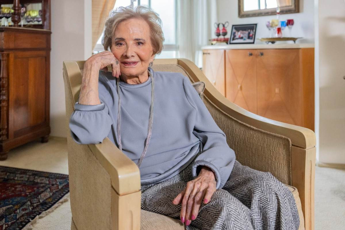 Glória Menezes morreu nesta terça-feira (18) aos 91 anos./Rede Globo/Fábio Rocha.