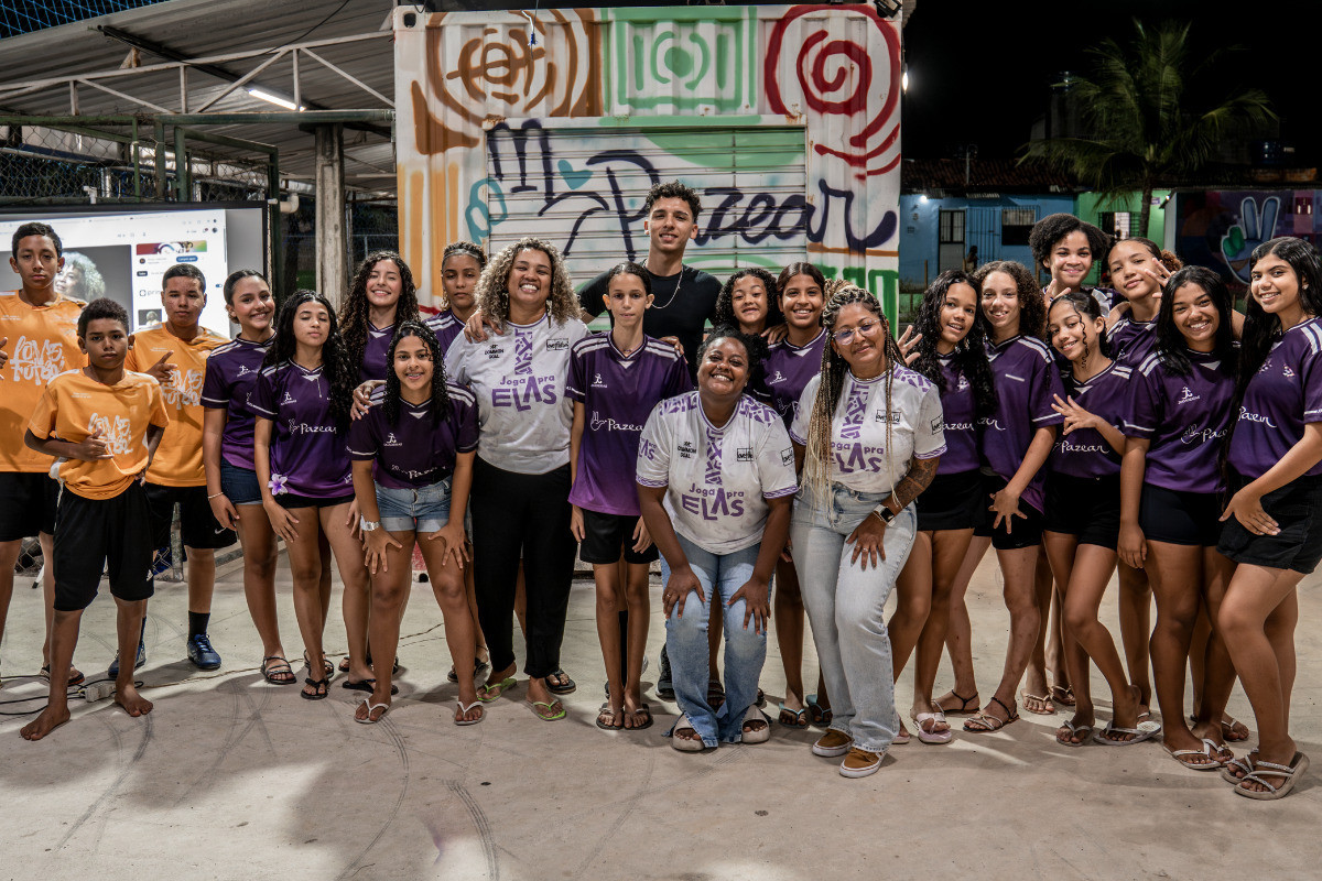 Liga Social Joga Pra Elas chega em Recife/Divulgação