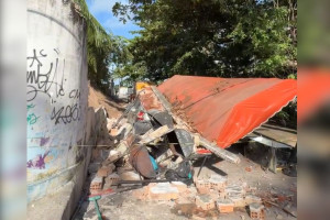 Caso aconteceu por volta das 14h, segundo o SAMU
