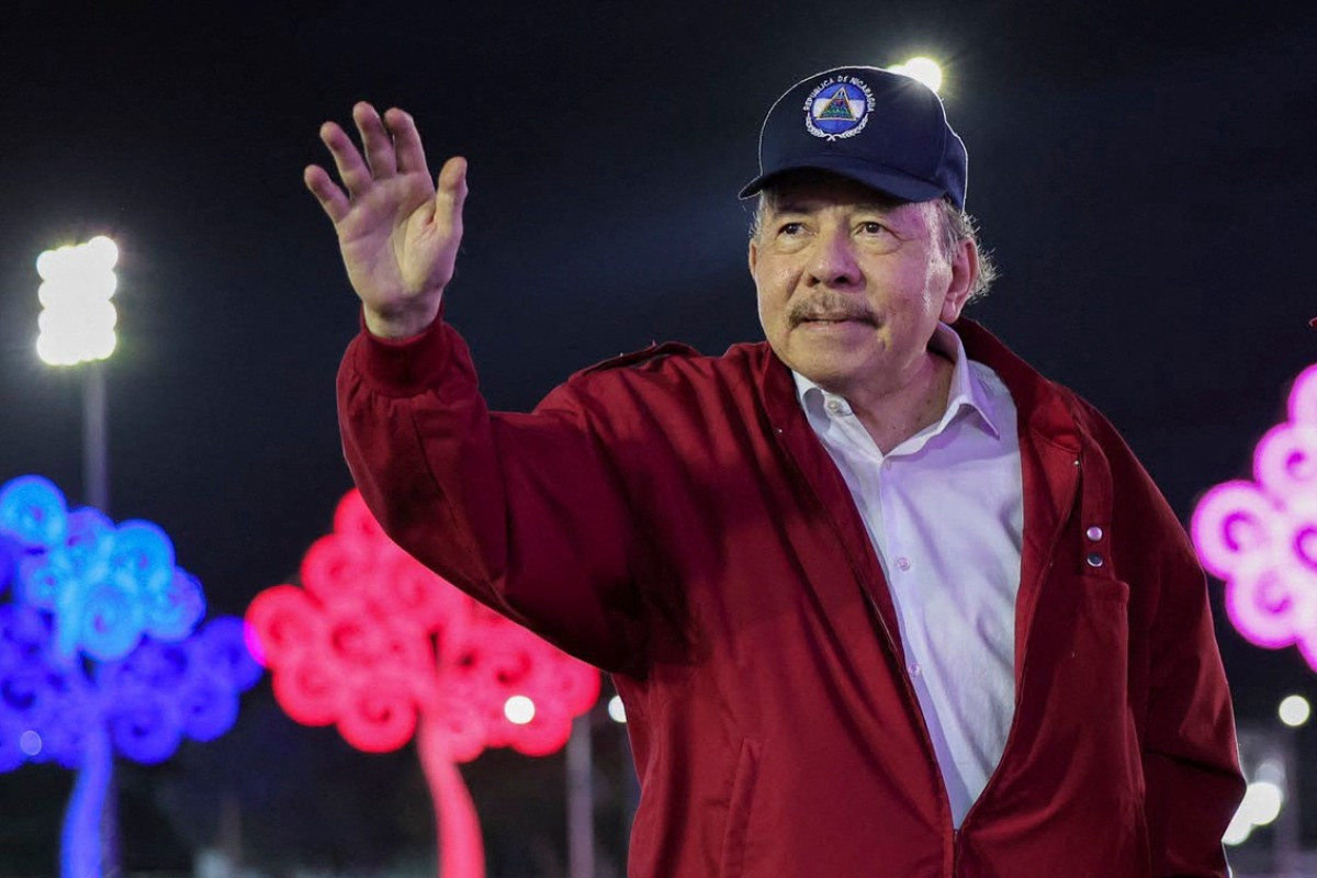 Ortega, ex-guerrilheiro e secretário-geral da FSLN, que derrubou a ditadura da família Somoza e assumiu o poder em 1979/AFP PHOTO / EL 19 DIGITAL / CESAR PEREZ