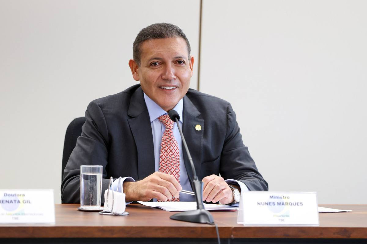 O ministro Kassio Nunes Marques, presidente do Tribunal Superior Eleitoral (TSE)/Luiz Roberto/TSE