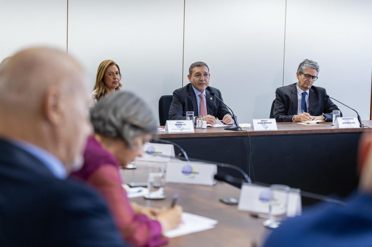 O ministro Kassio Nunes Marques, presidente do Tribunal Superior Eleitoral (TSE)/Leobark Rodrigues/TSE