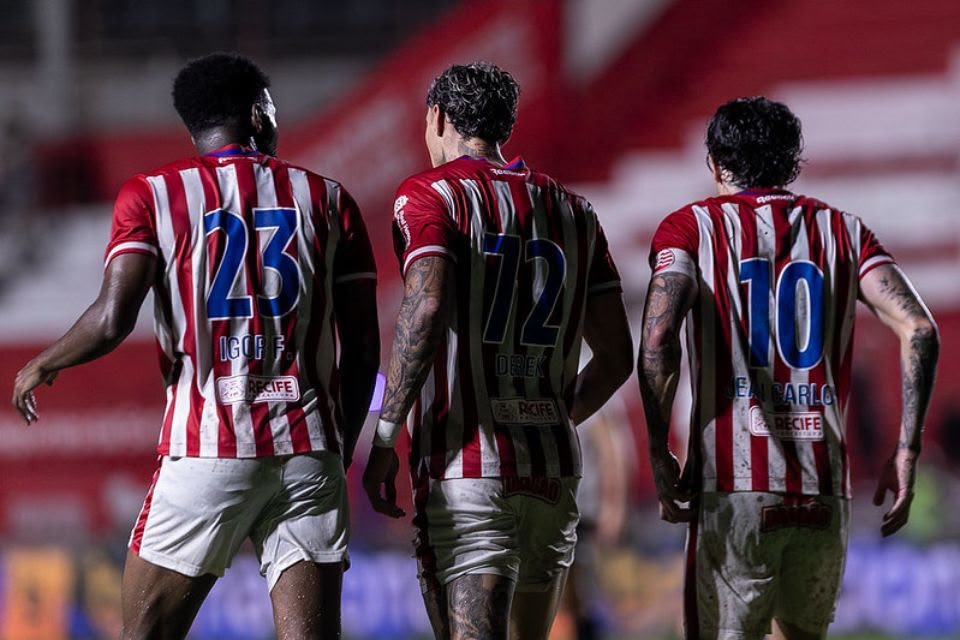 Jogadores do Náutico/Rafael Vieira / CNC