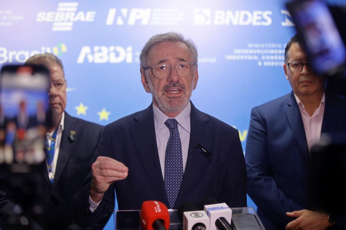 Ministro da Indústria, Desenvolvimento, Comércio e Serviços, Márcio Elias Rosa  ( Mauricio Ferry/ DP Foto)