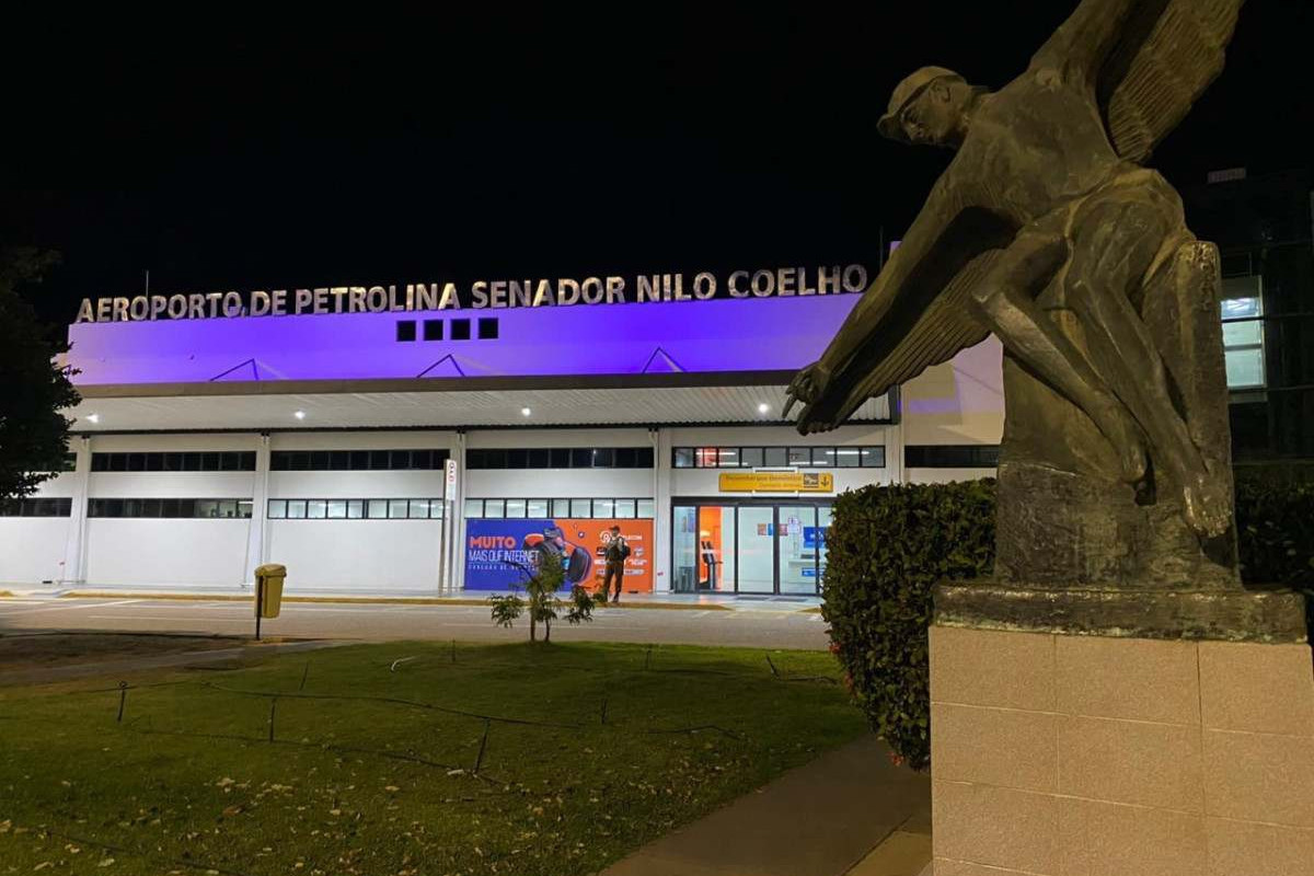 Aeroporto Nilo Coelho, em Petrolina/Divulgação