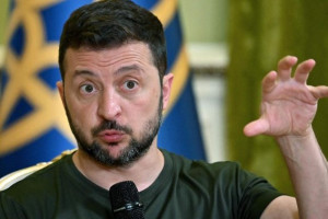 Zelenski mencionou ainda um ataque a uma instala&ccedil;&atilde;o em Primorsko-Akhtarsk, a aproximadamente 180 quil&ocirc;metros da Ucr&acirc;nia
